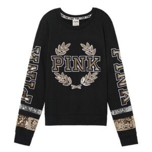 NEW PINK VS MEGA BLING RARE/ HTF SWEATER LARGE